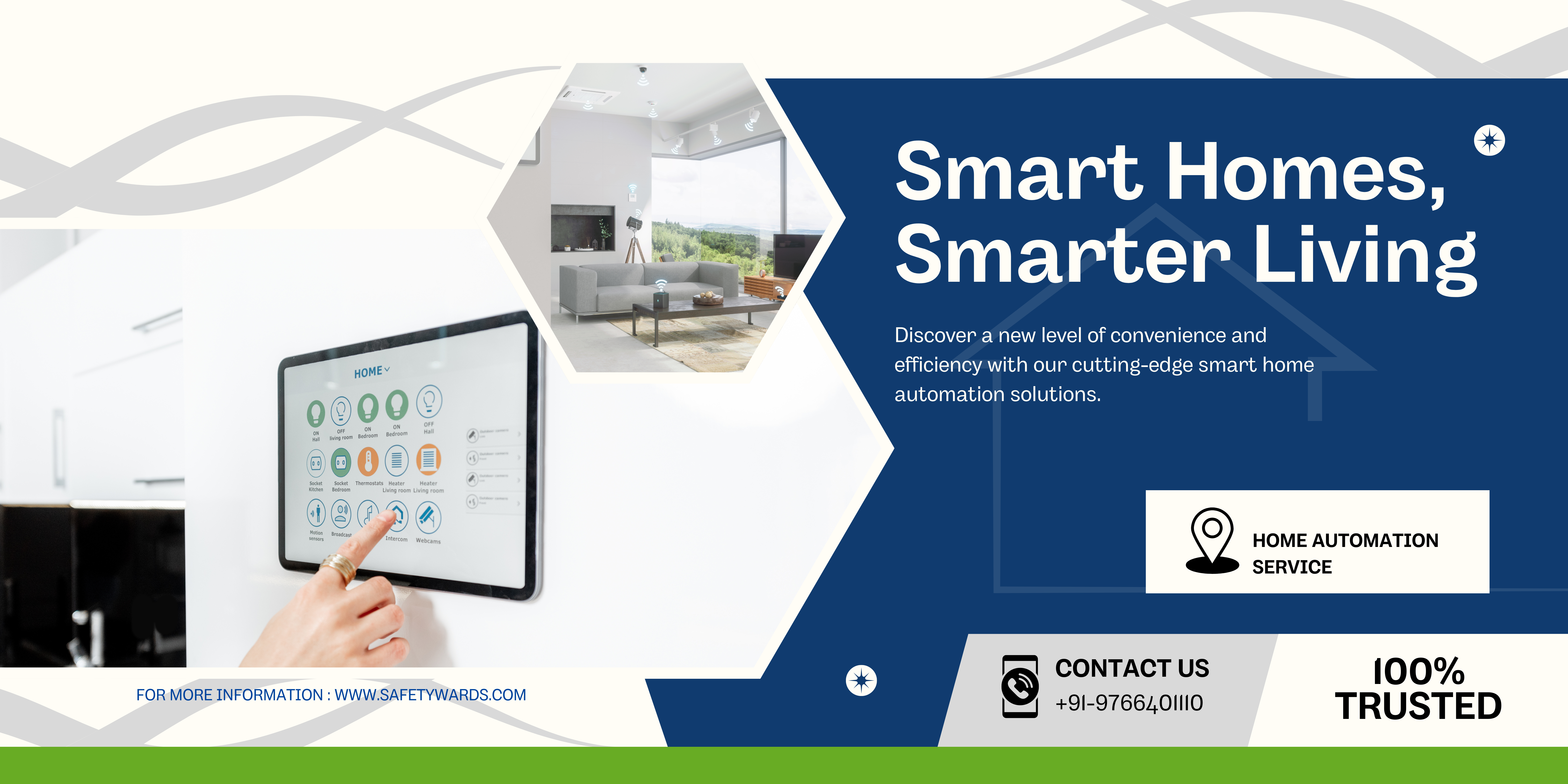 Safetywards Provide home automation service to do smart your home.