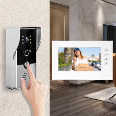 Video-Door-Phone-4-Wire-Connect-Intercom-System-for-Villa-House