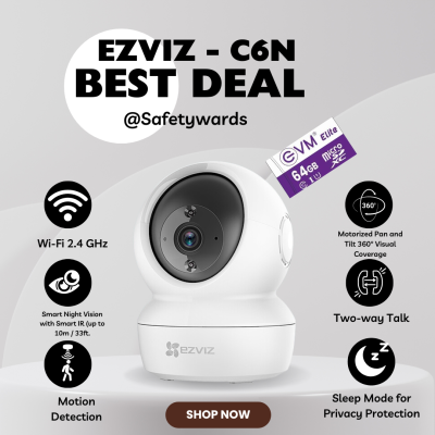 Wifi C6N Camera with 64 GB Memory Card